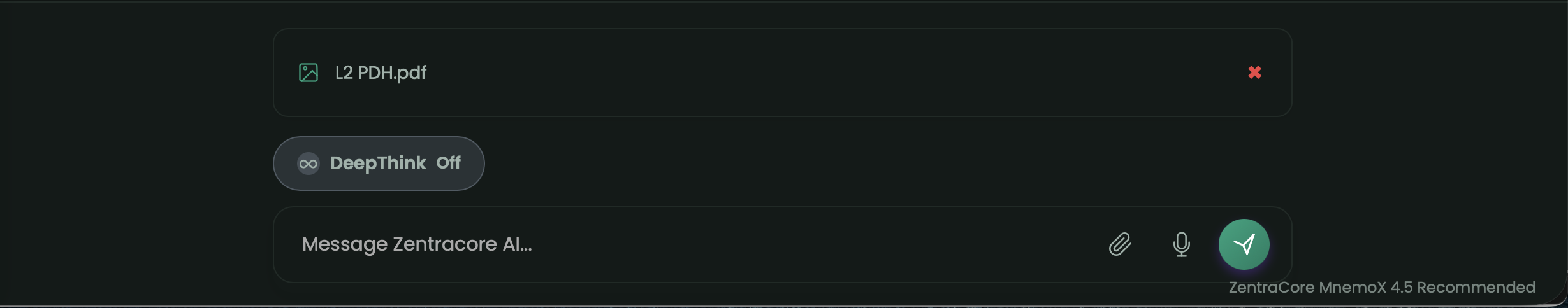 Upload documents modal